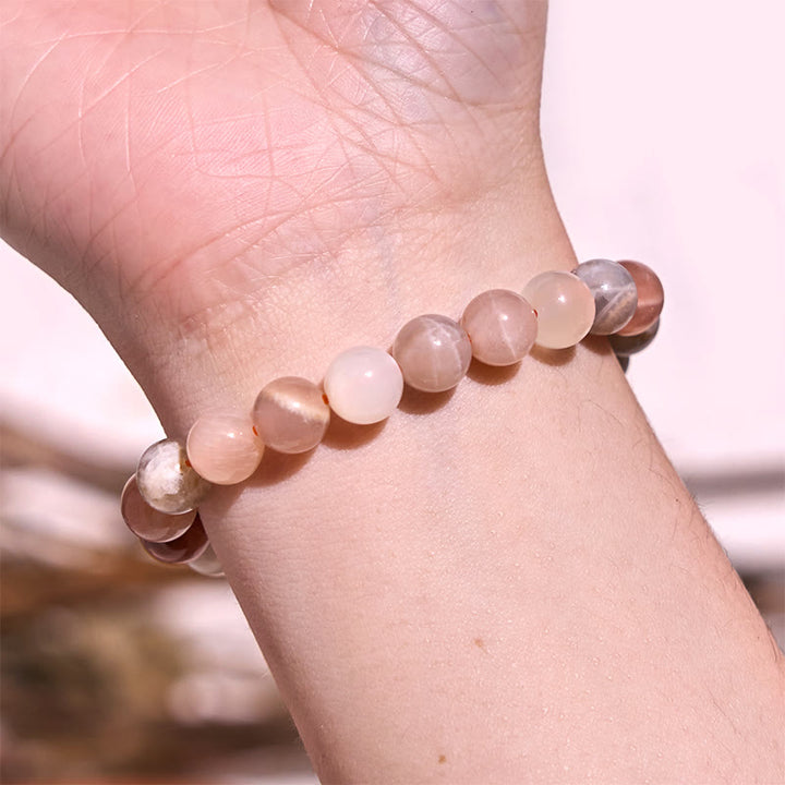 Buddha Stones Inspire Creativity Orange Red Series Passion Courage Bracelet - image 14