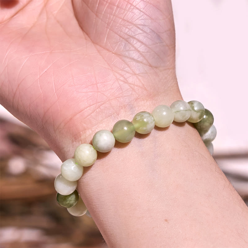 Buddha Stones Love Self Green Series Calm Balance Support Bracelet - image 20