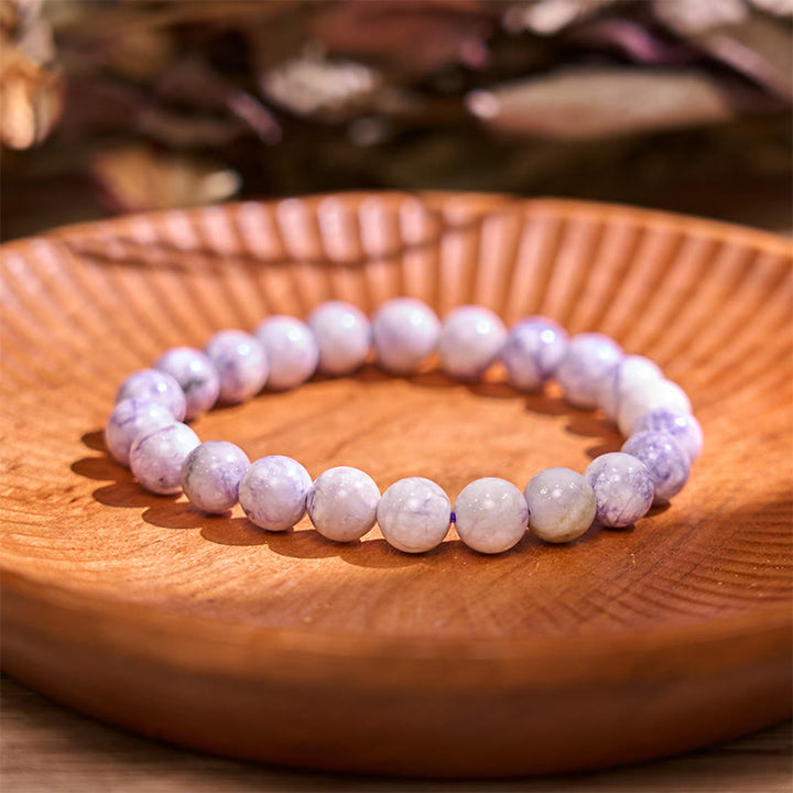 Buddha Stones Keep Calm Purple Series Healing Love Bracelet - Sodalite(Wrist Circumference: 14-16cm) - image 17