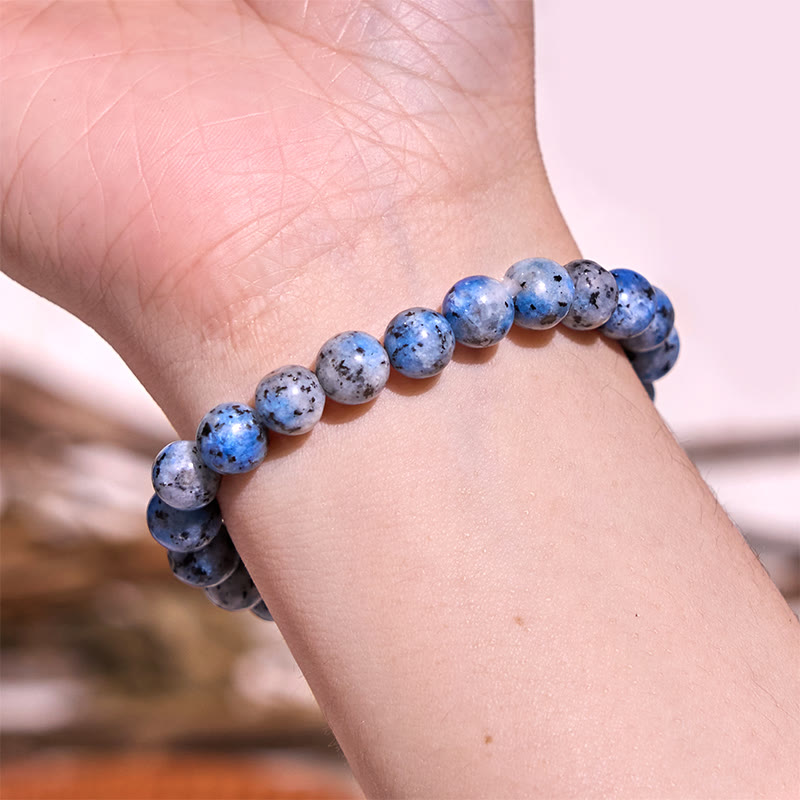 Buddha Stones Let The Past Go Blue Series Calm Tranquility Bracelet - image 15