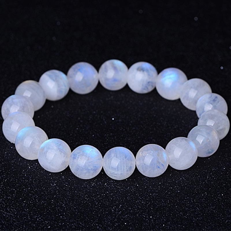 Buddha Stones Lead Back To Earth Neutral Color Series Grounding Balance Bracelet - Moonstone(Wrist Circumference: 14-17cm)-Grade A - image 28