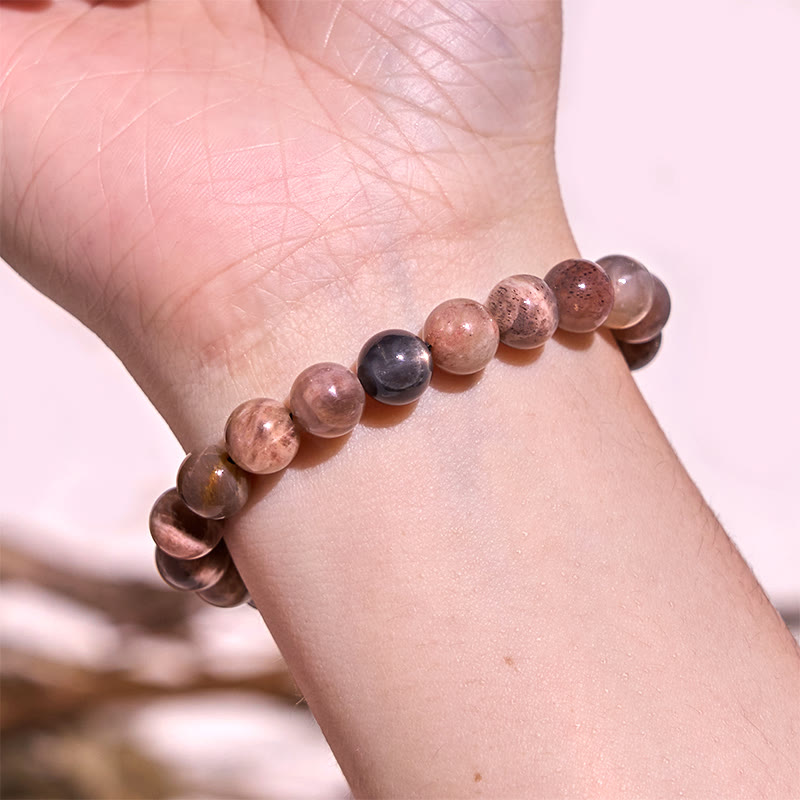 Buddha Stones Lead Back To Earth Neutral Color Series Grounding Balance Bracelet - image 31