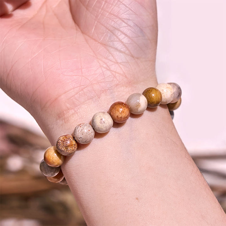 Buddha Stones Boost Vitality Warm Color Series Positive Courage Bracelet - image 18