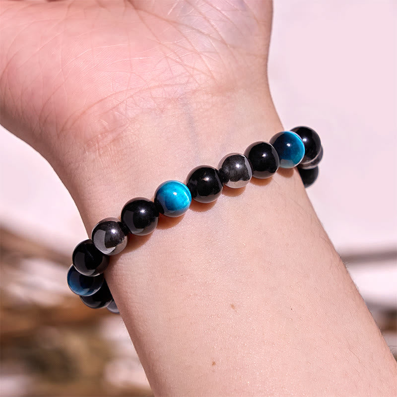 Buddha Stones Restores Calmness Cool Color Series Love Tranquility Bracelet - image 25