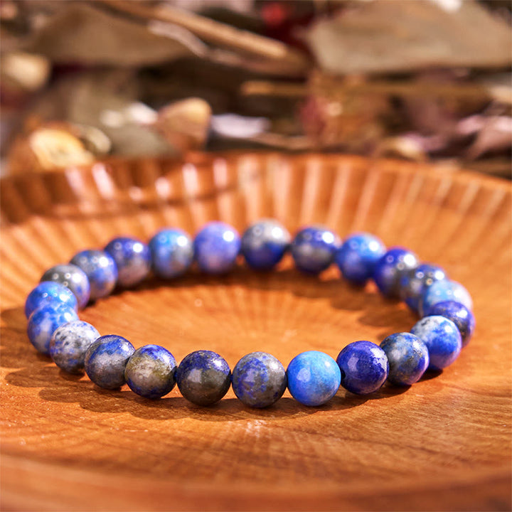 Buddha Stones Restores Calmness Cool Color Series Love Tranquility Bracelet - Lazurite(Wrist Circumference: 14-16cm) - image 53