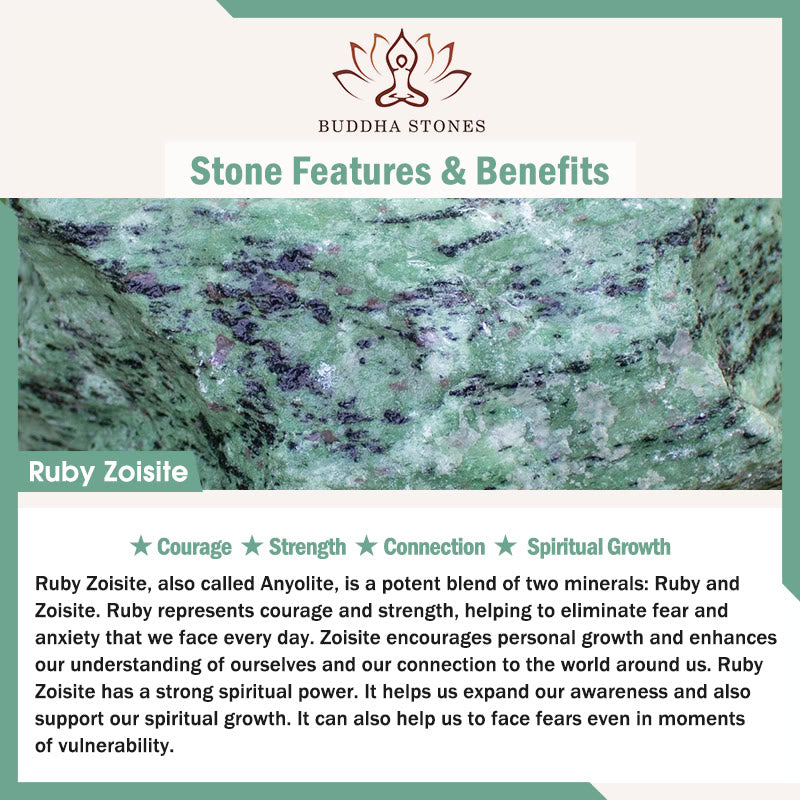 Buddha Stones Restores Calmness Cool Color Series Love Tranquility Bracelet - image 38