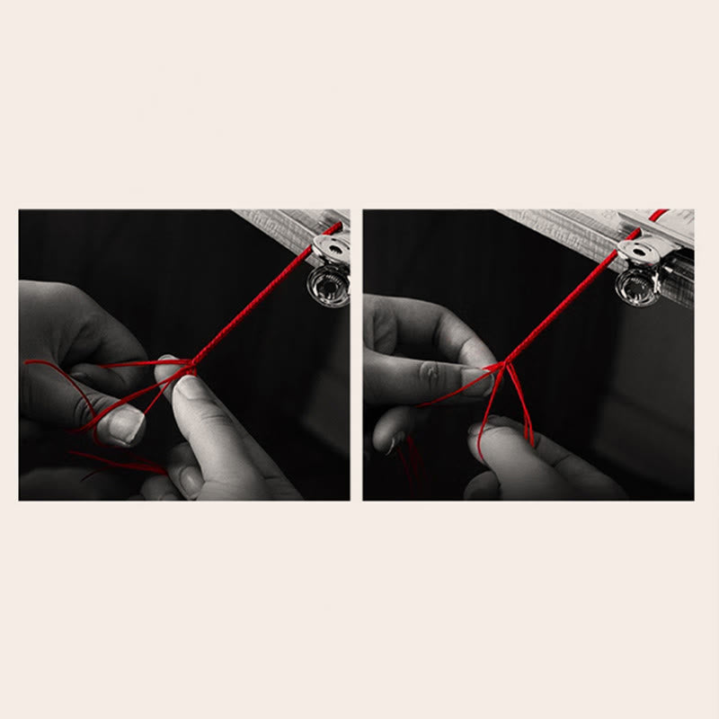 Buddha Stones 999 Gold Year of the Snake Mini Gold Bead Handmade Luck Protection Braided Bracelet - image 20