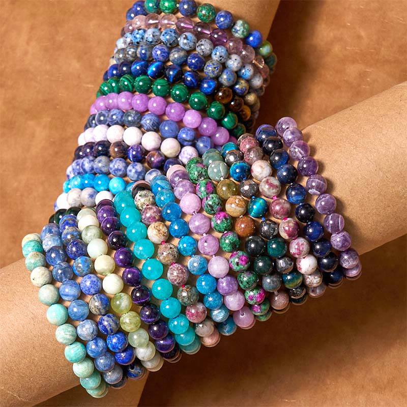 Buddha Stones Restores Calmness Cool Color Series Love Tranquility Bracelet - image 1