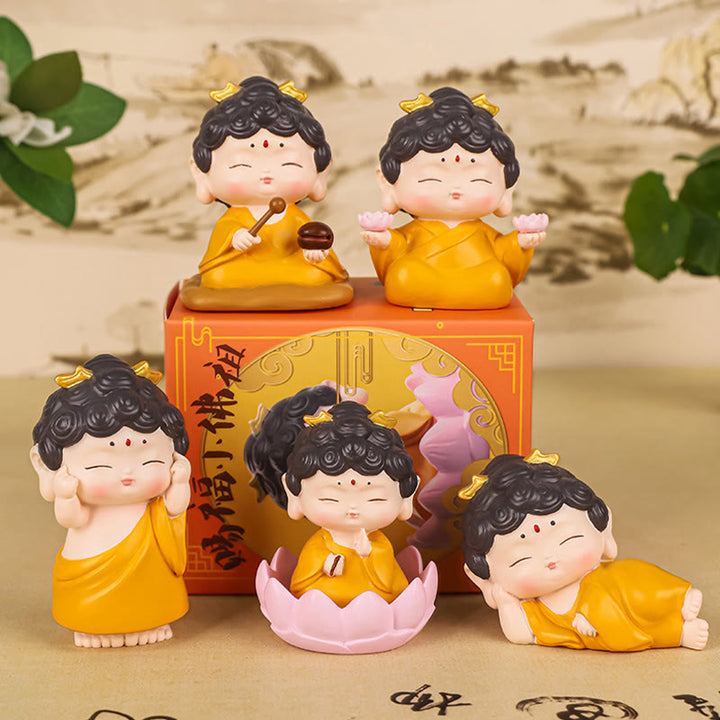 Buddha Stones Meditation Lotus Amitabha Buddha Resin Statue Compassion Home Decoration - image 20