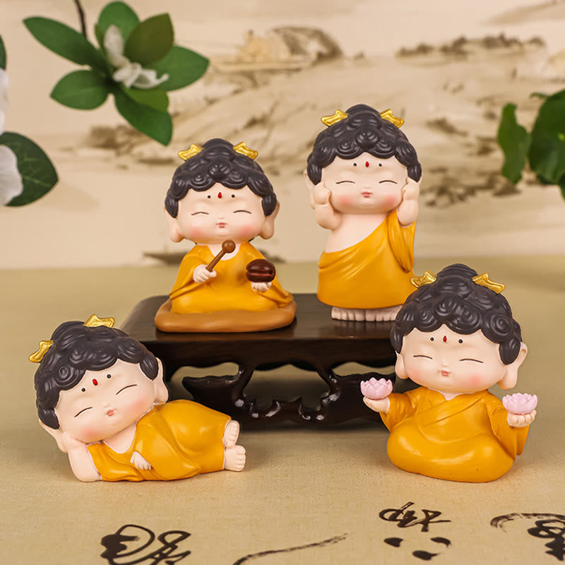 Buddha Stones Meditation Lotus Amitabha Buddha Resin Statue Compassion Home Decoration - image 19