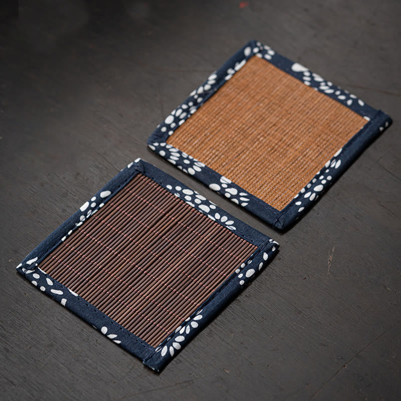 Buddha Stones Flying Rabbit Bamboo Mat Healing Ceramic Incense Burner Desk Decoration - image 13