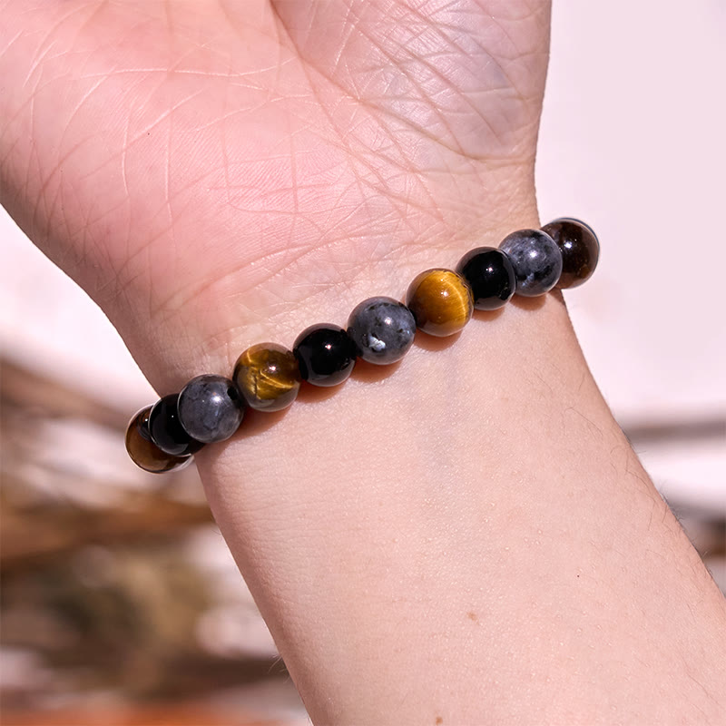 Buddha Stone Various Crystals Malachite Lazurite Lapis Lazuli Hemimorphite Calmness Bracelet - image 160