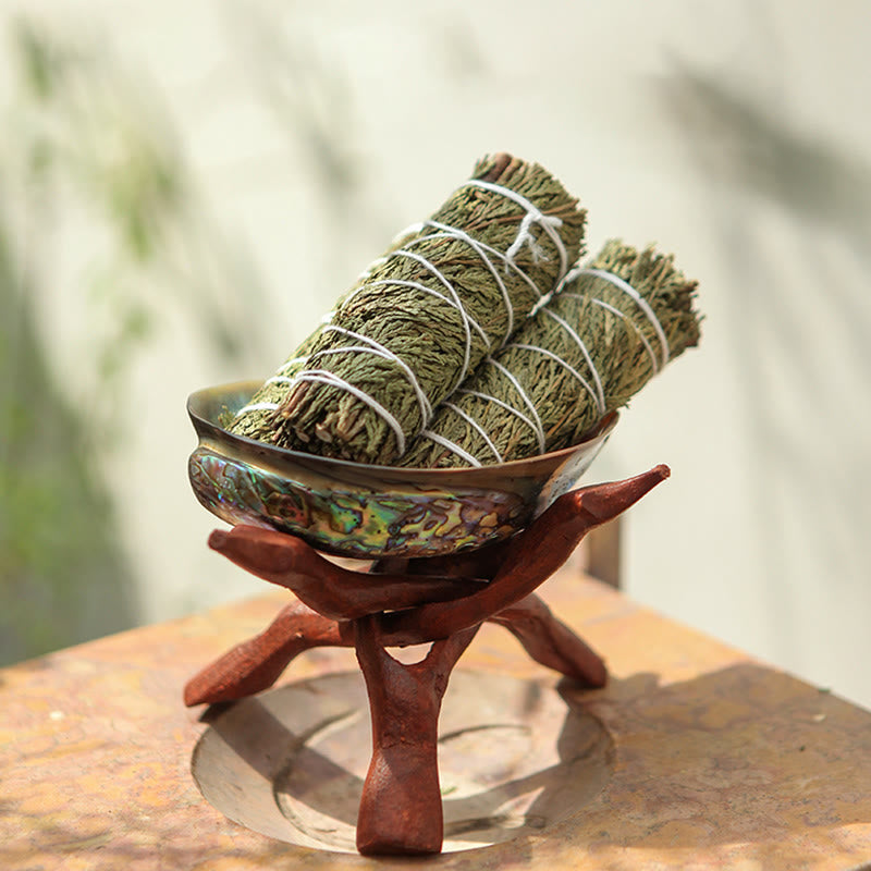 Buddha Stones Cedar Smudge Stick for Home Cleansing Incense Meditation and Rituals Cedar Sticks Incense Wands - image 3