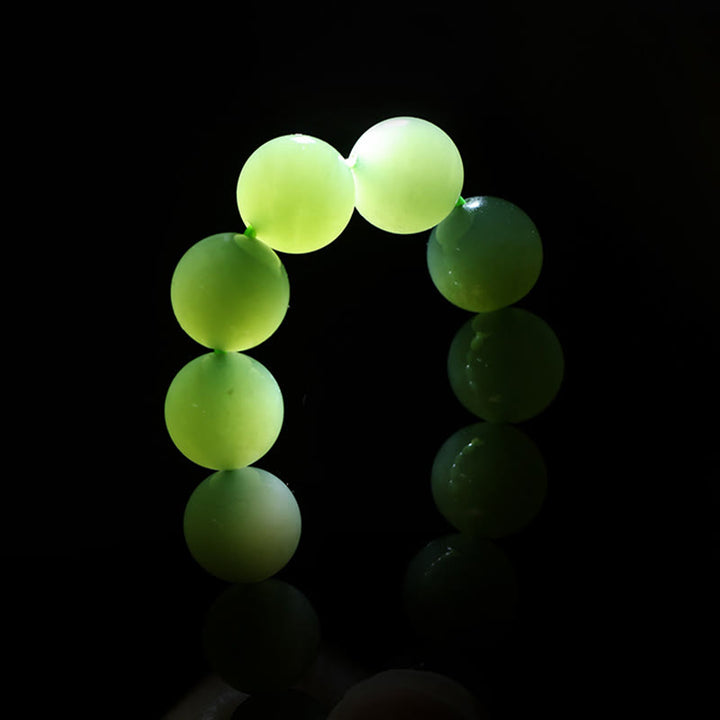 Buddha Stones Hetian Jade Black Onyx Red Agate Bead Luck Braided Bracelet - image 16