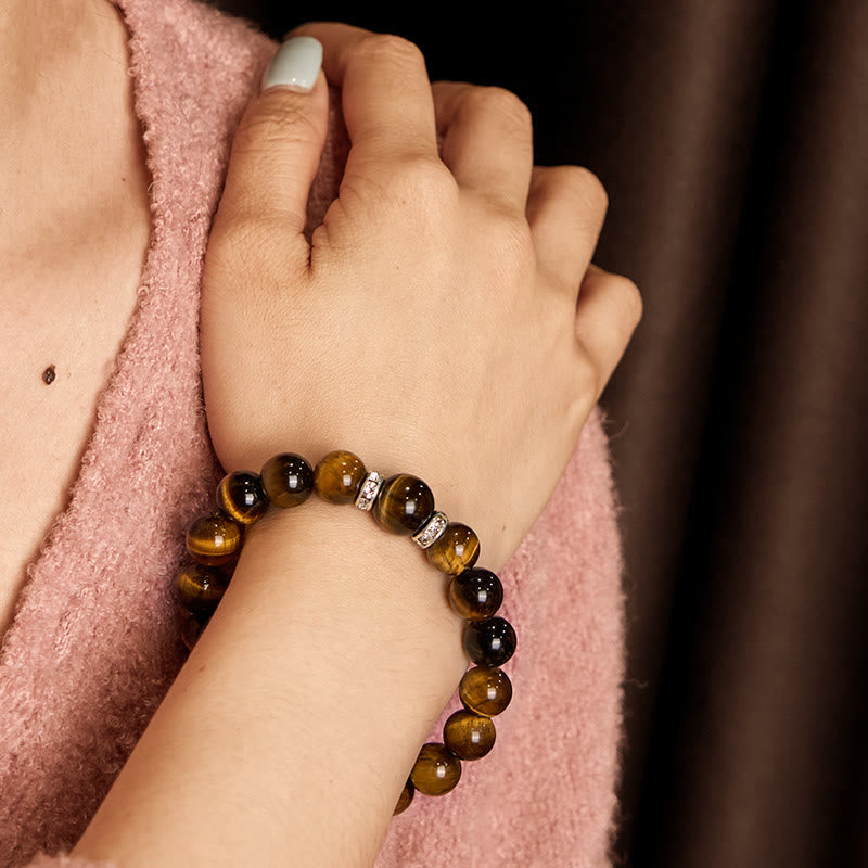 Buddha Stones Various Crystal Green Aventurine Love Heart Balance Bracelet - image 2