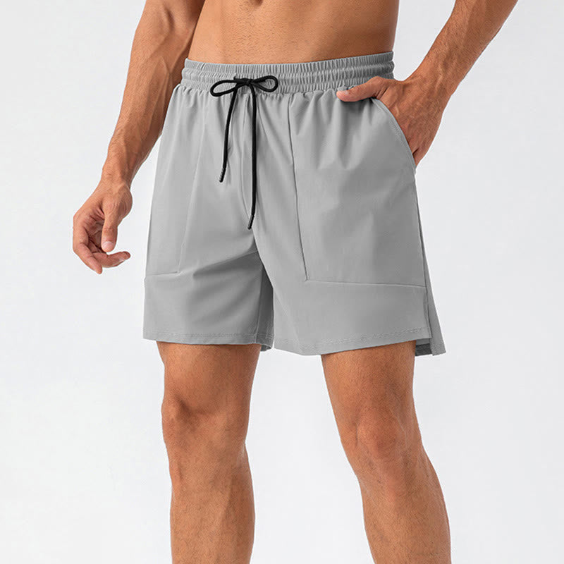 Buddha Stones Men's Casual Nylon Quick Dry Sports Shorts With Pockets - image 1