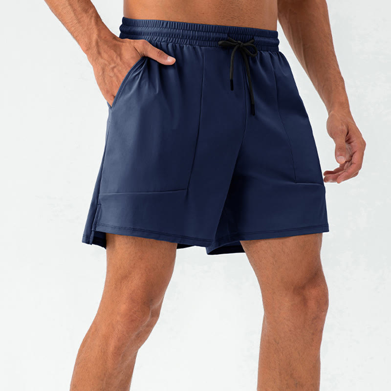 Buddha Stones Men's Casual Quick Dry Sports Shorts With Pockets - image 21