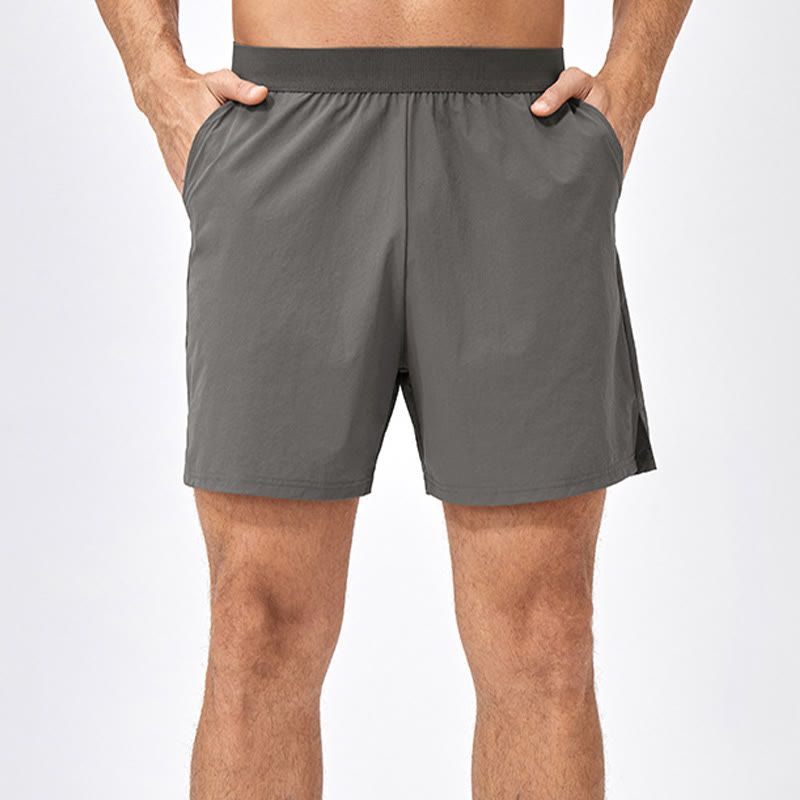 Buddha Stones Men's Casual Loose Nylon Quick Dry Sports Shorts With Pockets - image 11