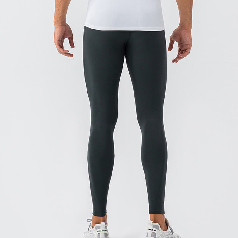 Buddha Stones High Waist Elastic Quick Dry Breathable Gym Sports Men's Leggings Pants - image 23