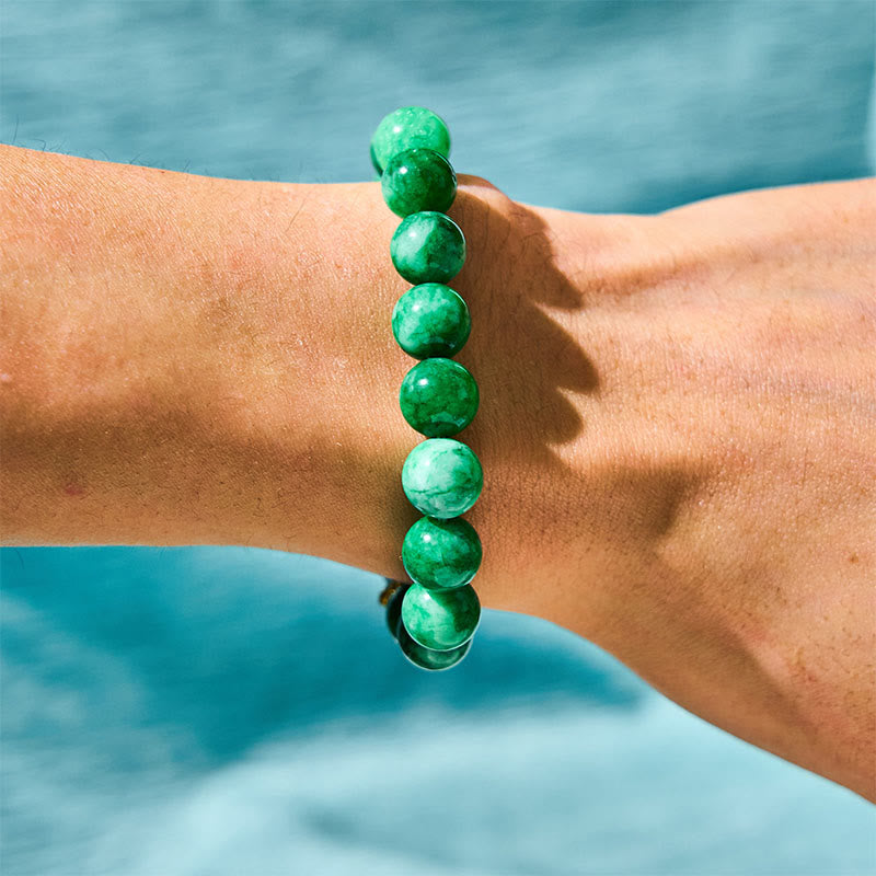 Buddha Stones FengShui PiXiu Jade Protection Bracelet - image 2