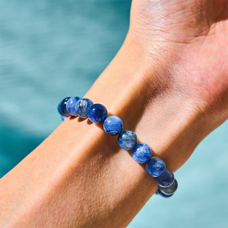 Buddha Stones Kyanite Healing Bracelet - image 1
