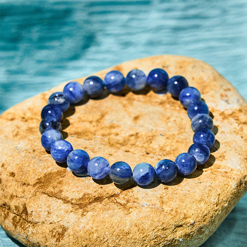 Buddha Stones Kyanite Healing Bracelet - Kyanite(Wrist Circumference: 14-16cm) - image 0