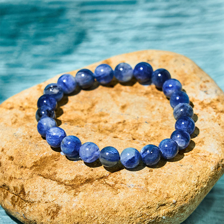 Buddha Stones Kyanite Healing Bracelet - Kyanite(Wrist Circumference: 14-16cm) - image 0