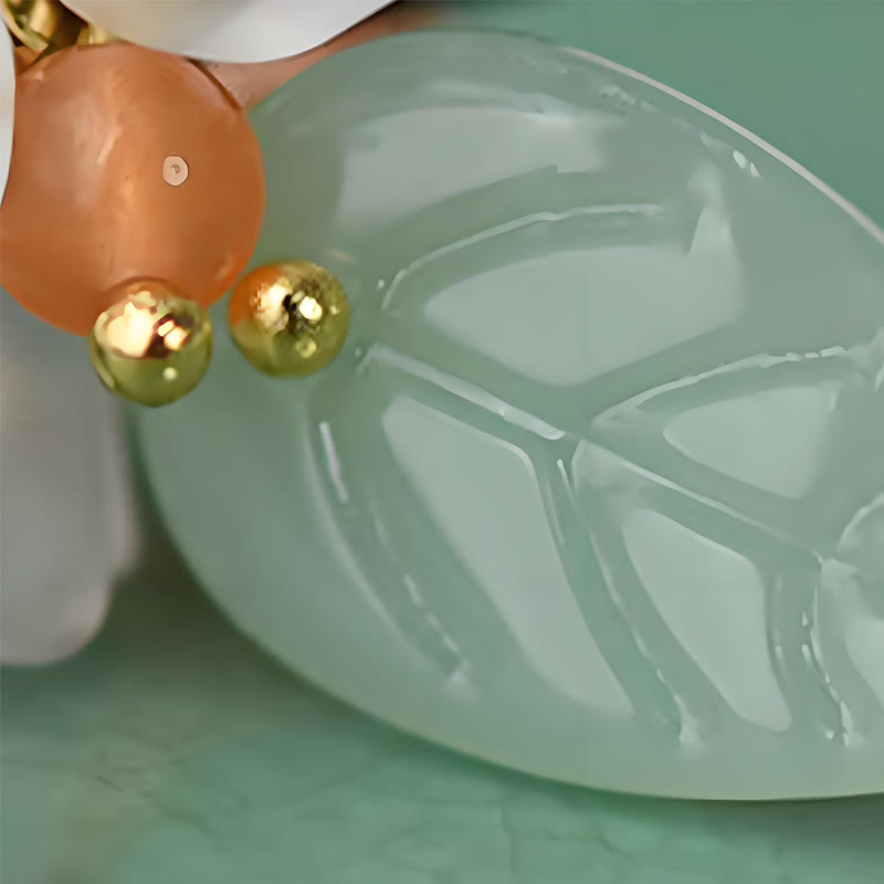 Buddha Stones Ebony Liuli Lily of the Valley Courage Hairpin - image 11