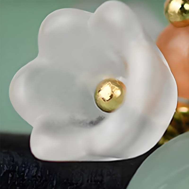 Buddha Stones Ebony Liuli Lily of the Valley Courage Hairpin - image 10