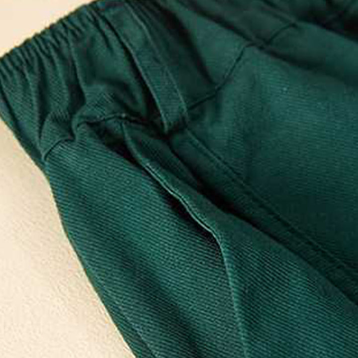 Buddha Stones Summer Casual Loose Plain Cotton Women's Shorts With Pockets - image 10