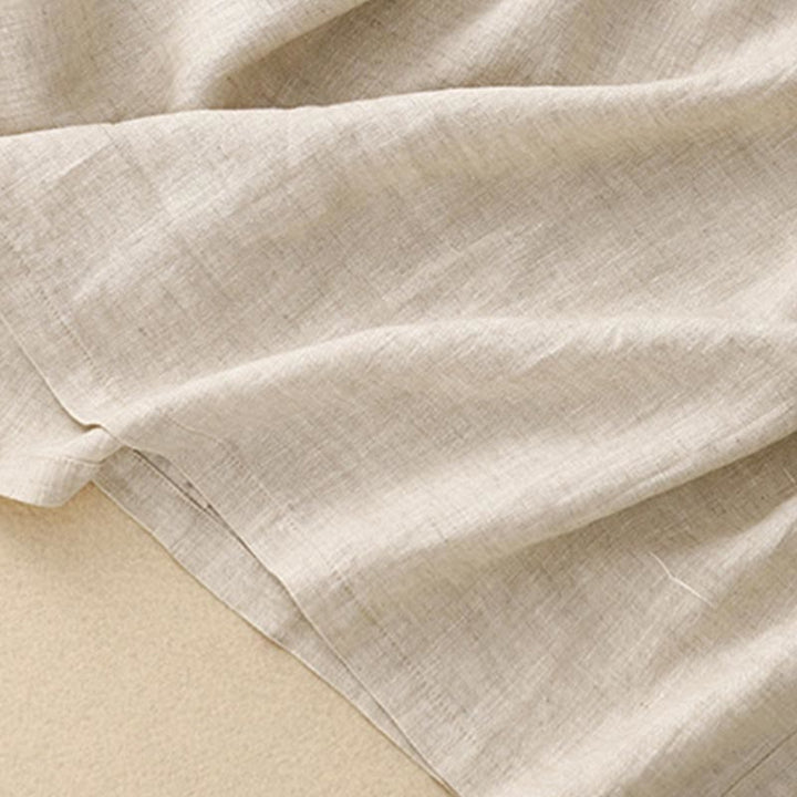 Buddha Stones Casual Short Sleeve Bowknot Tie Straps Women's Midi Dress With Pockets - image 21