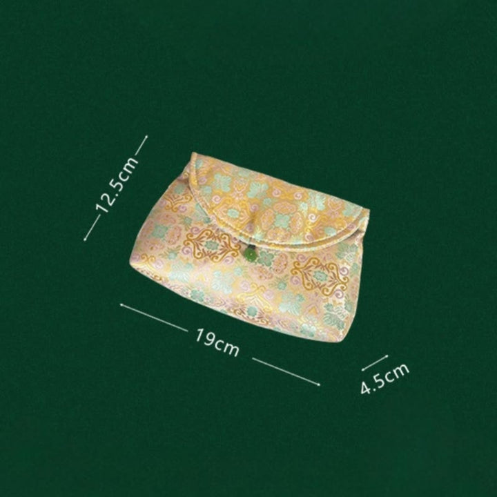 Buddha Stones Retro Flowers Pattern Polyester Cotton Embroidery Crossbody Bag Hangbags - image 13