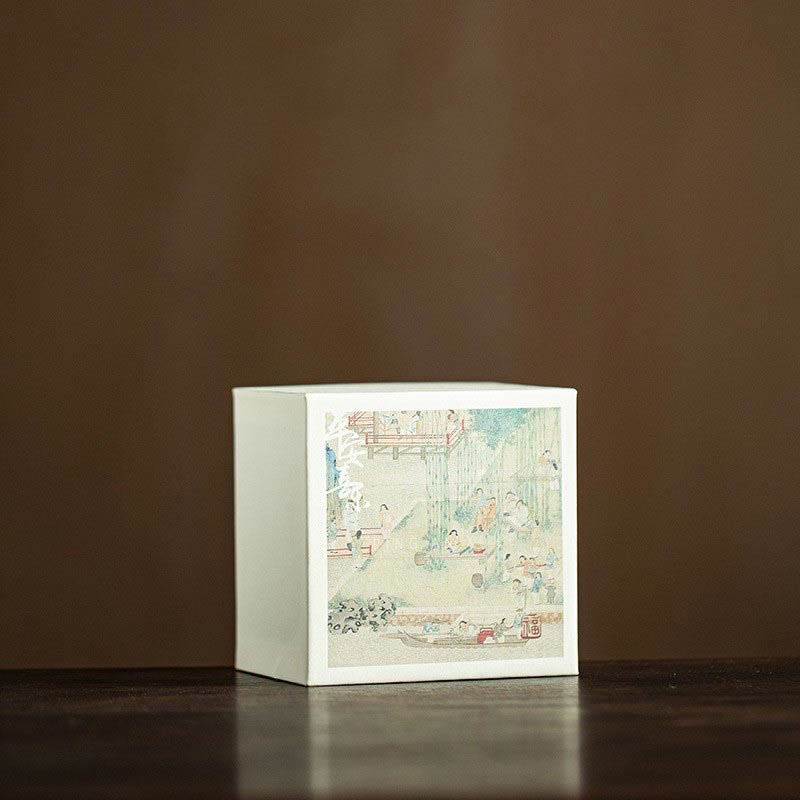 Buddha Stones Small Cute Cat Teacup Kung Fu Tea Cup 60ml - Peace And Joy Gift Box(Box Only) 11*11*9.5cm - image 19