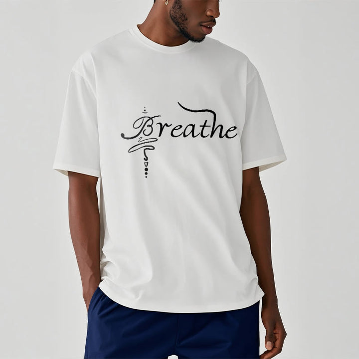 Buddha Stones Breathe Word Tee T-shirt - image 6