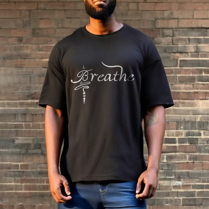 Buddha Stones Breathe Word Tee T-shirt - image 3