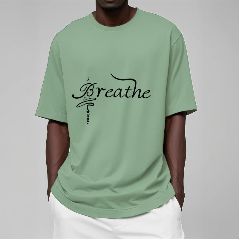 Buddha Stones Breathe Word Tee T-shirt - image 15