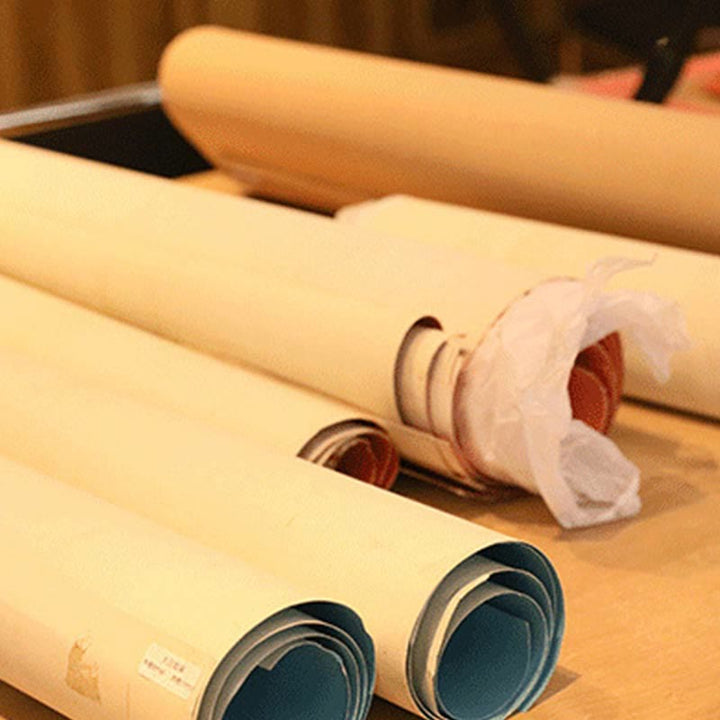 Buddha Stones Tibetan Thangka Painting Om Mani Padme Hum Dragon Phoenix Scripture Handmade Decoration(Random Style) - image 20