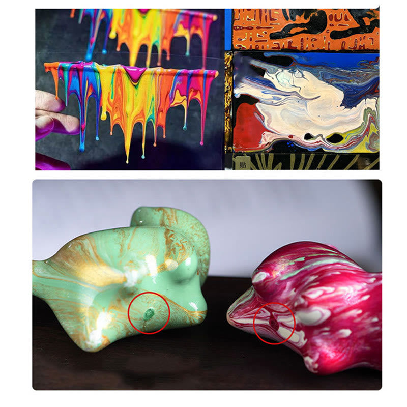 Buddha Stones Mini Lovely Cat Ebony Wood Lacquer Craft Peace Decoration - image 11