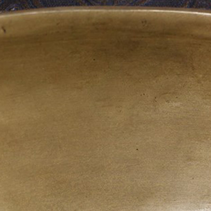 Buddha Stones Handmade Nepal Golden Singing Bowl Simple Design for Healing and Meditation Sound Bowl Set - image 22