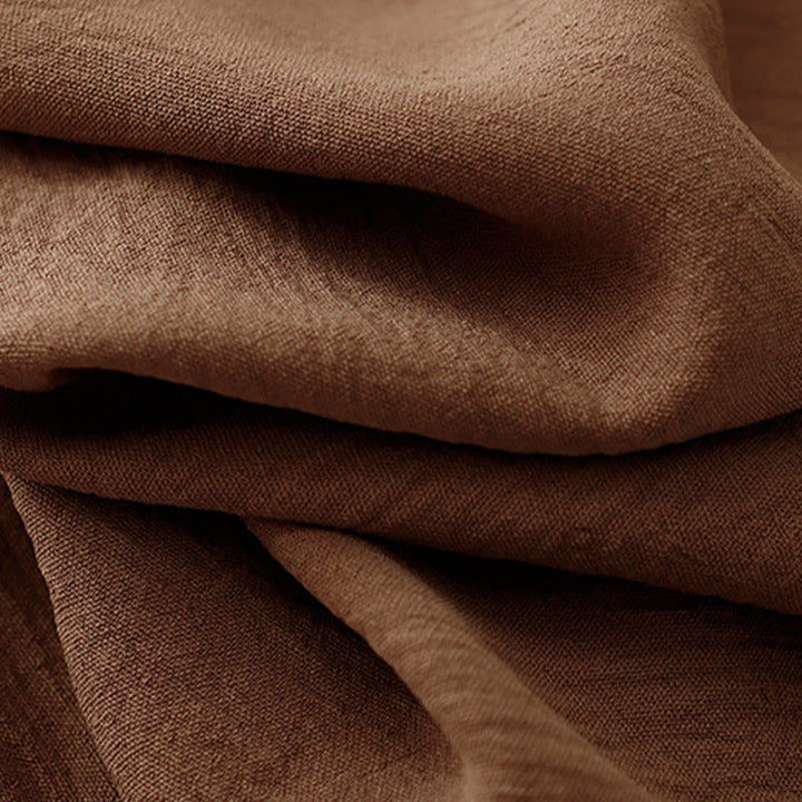 Buddha Stones Causal Ethnic Simple Drawstring Design Women's Wide Leg Cropped Pants With Pockets - image 6