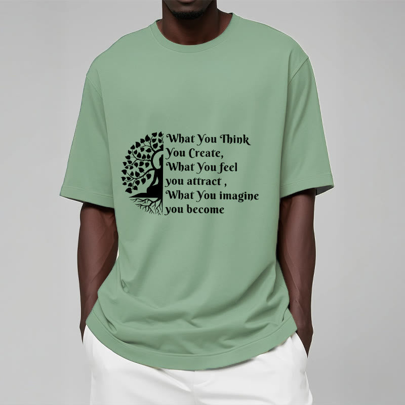 Buddha Stones Half-meditation Buddha Tree Tee T-shirt - image 15