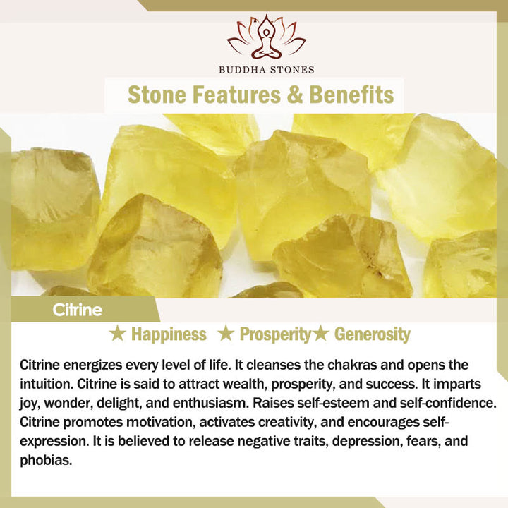 Buddha Stones Natural 925 Sterling Silver Prehnite Citrine Adjustable Happiness Ring - image 13