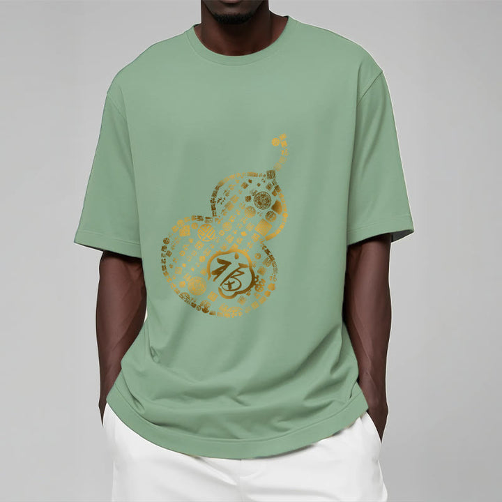 Buddha Stones Gourd Fu Character Design Tee T-shirt - image 15