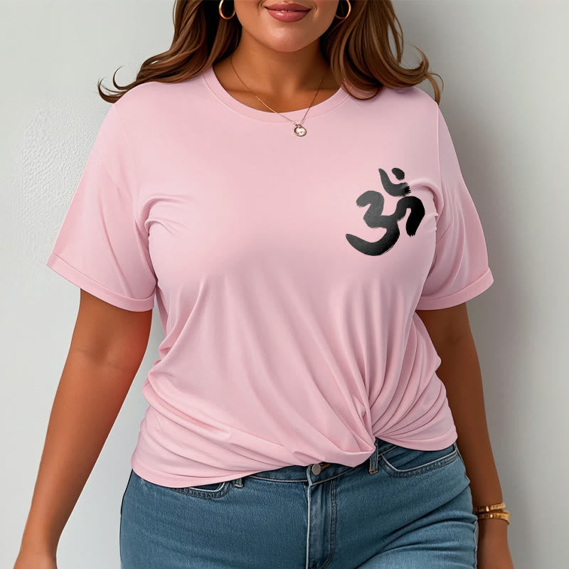 Buddha Stones Om Symbol Sanskrit Tee T-shirt - image 15