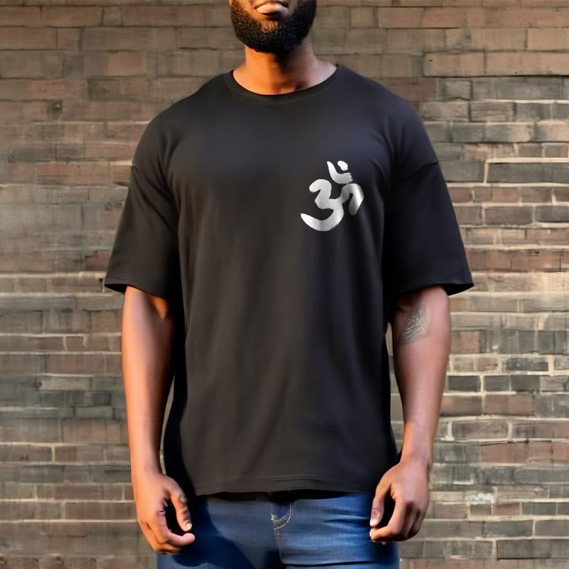 Buddha Stones Om Symbol Sanskrit Tee T-shirt - image 5