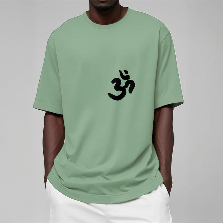 Buddha Stones Om Symbol Sanskrit Tee T-shirt - image 19