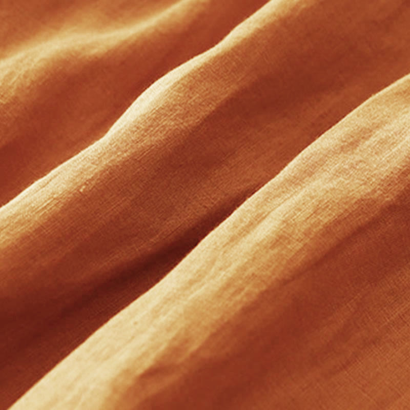 Buddha Stones Casual Short Sleeve Bowknot Tie Straps Women's Midi Dress With Pockets - image 6