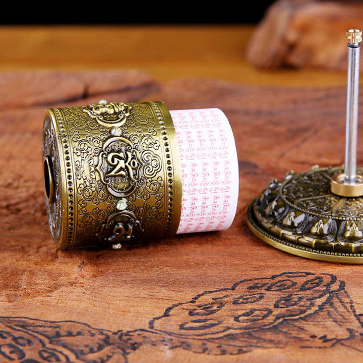 Buddha Stones Tibetan Blessing Prayer Wheel Car Decoration - image 7