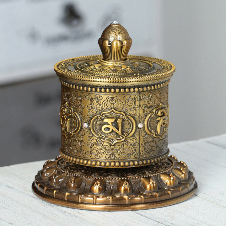 Buddha Stones Tibetan Blessing Prayer Wheel Car Decoration - image 4