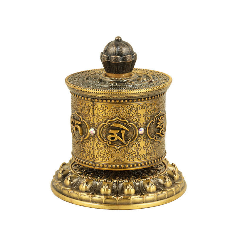 Buddha Stones Tibetan Blessing Prayer Wheel Car Decoration - image 11